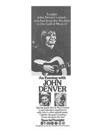 Movie poster for An Evening with John Denver (1975)
