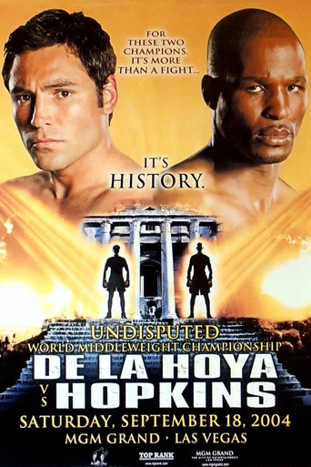 Movie poster for Bernard Hopkins vs. Oscar De La Hoya (2004)