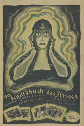 Movie poster for Im Schuldbuch des Hasses (1920)
