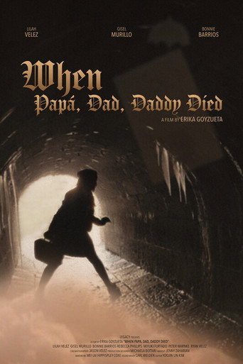 Movie poster for When Papà, Dad, Daddy Died