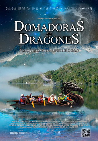 Movie poster for Domadoras de dragones (2023)