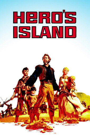 Movie poster for Hero's Island (1962)