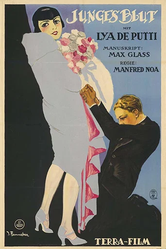 Movie poster for Junges Blut (1926)