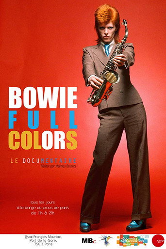 Movie poster for Bowie Full Colors (2016)
