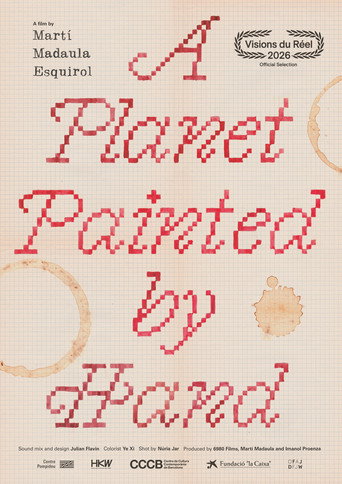 Movie poster for A Planet Painted by Hand (2026)
