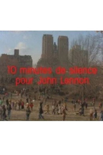 Movie poster for Ten Minutes of Silence for John Lennon (1980)
