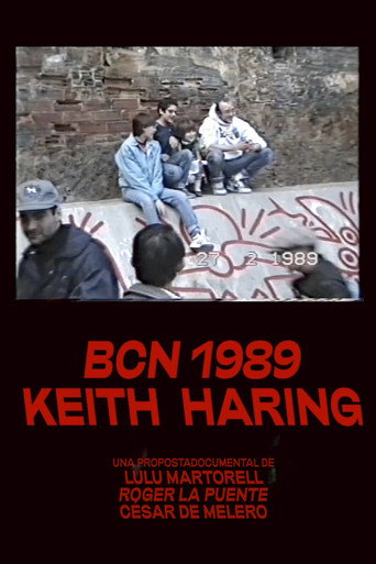 Movie poster for Keith Haring 1989 Barcelona (2019)