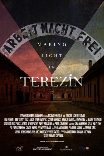 Movie poster for Making Light in Terezin (2012)