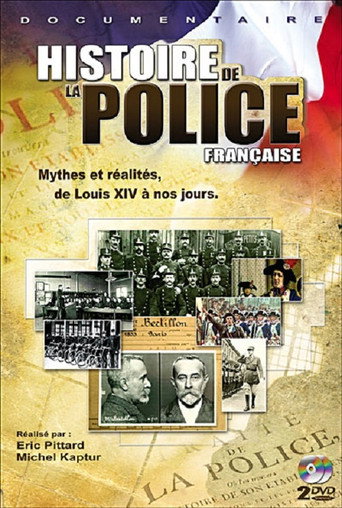 Histoire de la police française poster