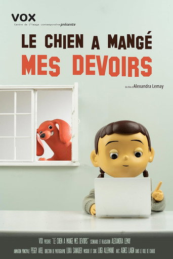 Movie poster for Le chien a mangé mes devoirs (2023)