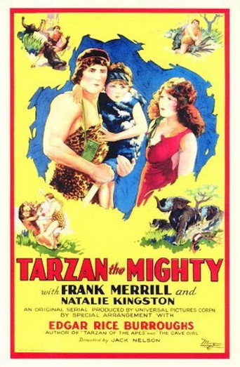 Movie poster for Tarzan the Mighty (1928)