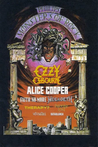 Movie poster for Ozzy Osbourne: [1995] Monsters Of Rock Chile (1995)