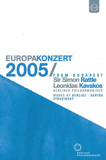 Movie poster for Europakonzert 2005 from Budapest (2005)