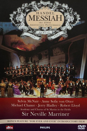 Movie poster for Handel: Messiah the 250th Anniversary Performance (1992)