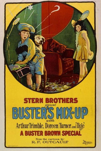 Movie poster for Buster's Mix-Up (1926)