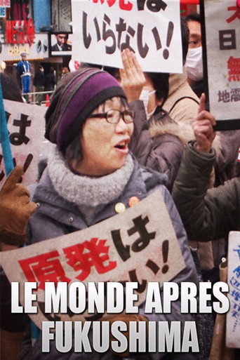 Movie poster for Le monde après Fukushima (2013)