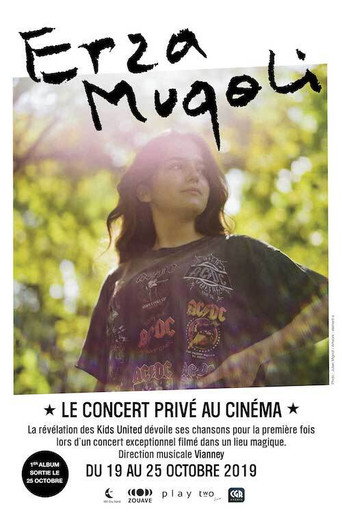 Movie poster for Erza Muqoli le concert privé au cinéma (2019)