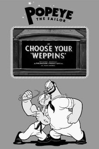 Movie poster for Choose Your 'Weppins' (1935)