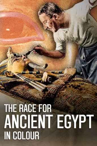 Series poster for The Race for Ancient Egypt in Colour (2026)