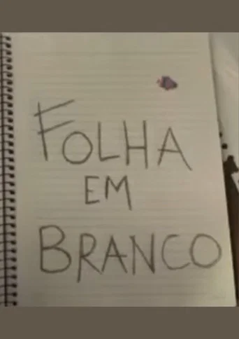 Movie poster for Folha em branco (2011)