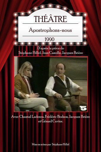 Movie poster for Apostrophons-nous (1990)