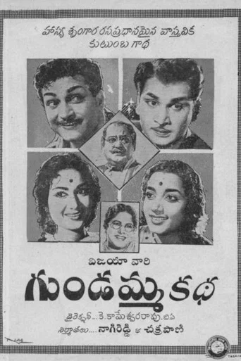 Movie poster for Gundamma Katha (1962)