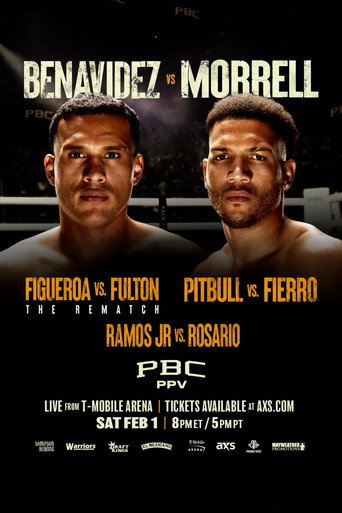 Movie poster for David Benavidez vs. David Morrell Jr. (2025)