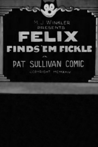 Movie poster for Felix Finds ’Em Fickle (1924)