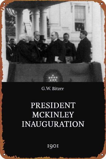 Movie poster for President McKinley Inauguration Footage (1901)