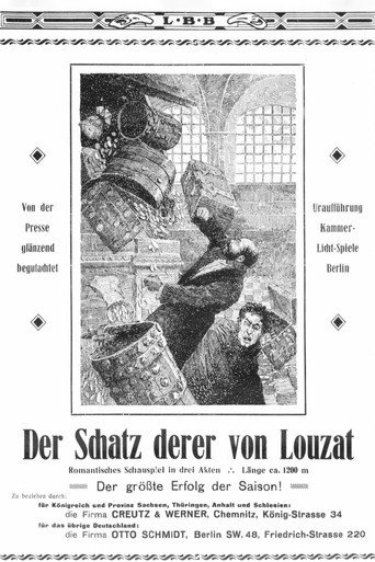 Movie poster for Il tesoro dei Louzat (1914)
