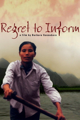 Movie poster for Regret to Inform (1999)