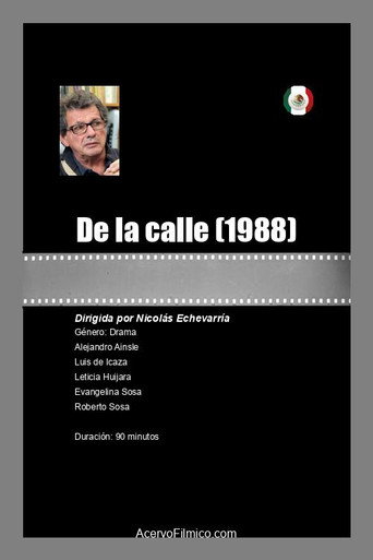 Movie poster for De la calle (1988)