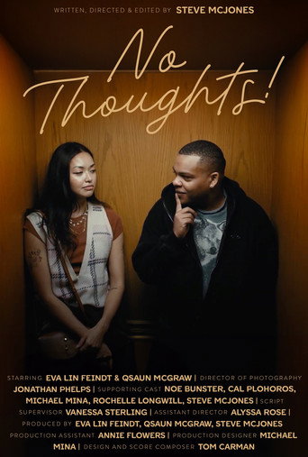 Movie poster for No Thoughts! (2025)