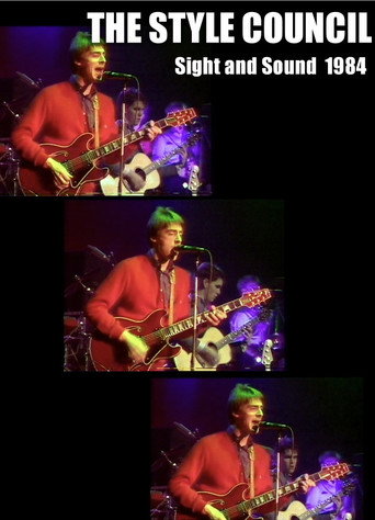 Movie poster for The Style Council - Sight & Sound In Concert