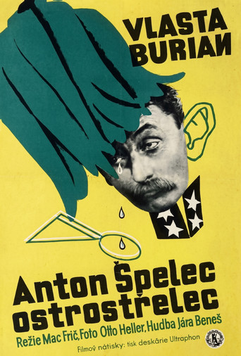 Movie poster for Anton Špelec, Sharp-Shooter (1932)