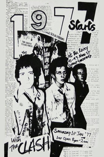 Movie poster for The Clash: New Year's Day '77 (2015)