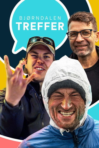 Series poster for Bjørndalen treffer (2025)