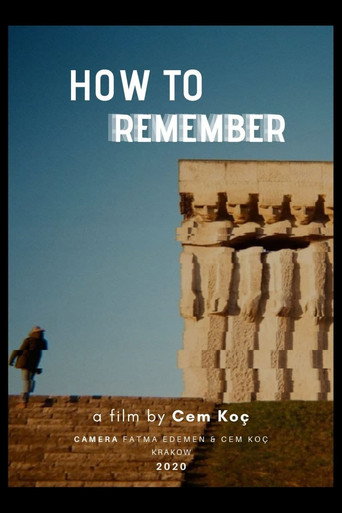 How to Remember poster