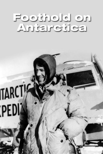 Movie poster for Foothold on Antarctica (1957)