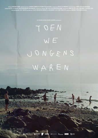 Movie poster for Toen we jongens waren (2024)