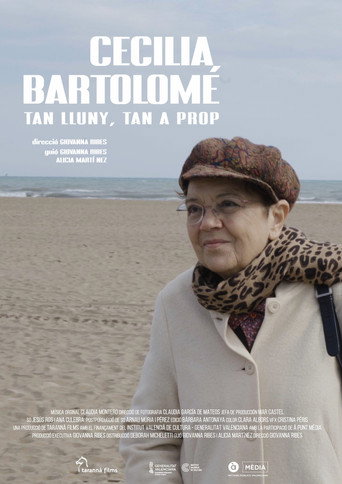 Movie poster for Cecilia Bartolomé: So far, so close (2025)