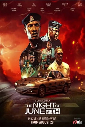 Movie poster for The Night of June 7th (2026)