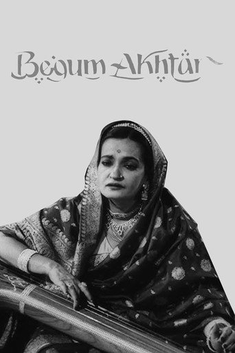 Movie poster for Begum Akhtar (1971)
