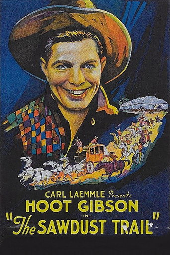 Movie poster for The Sawdust Trail (1924)