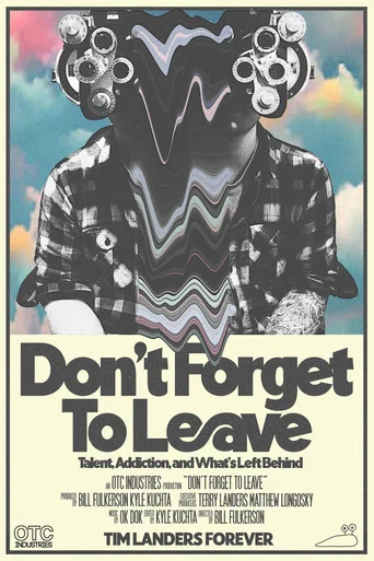 Movie poster for Don't Forget To Leave (2024)