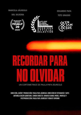 Remembering So We Don't Forget poster