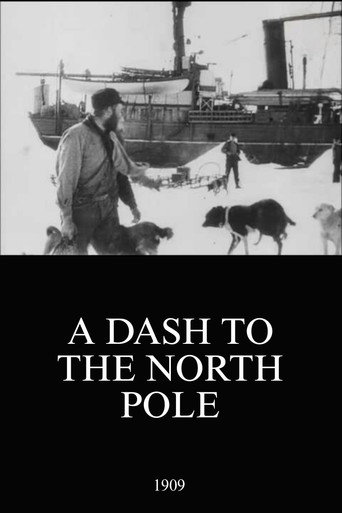 Movie poster for A Dash to the North Pole (1909)