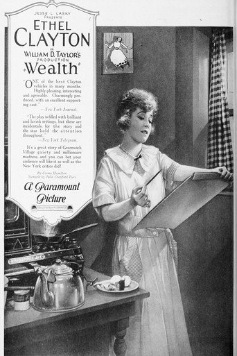 Movie poster for Wealth (1921)
