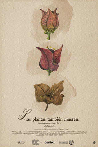 Movie poster for Las plantas también mueren (2022)