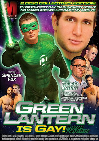 Movie poster for The Green Lantern Is Gay!: A XXX Parody (2013)
